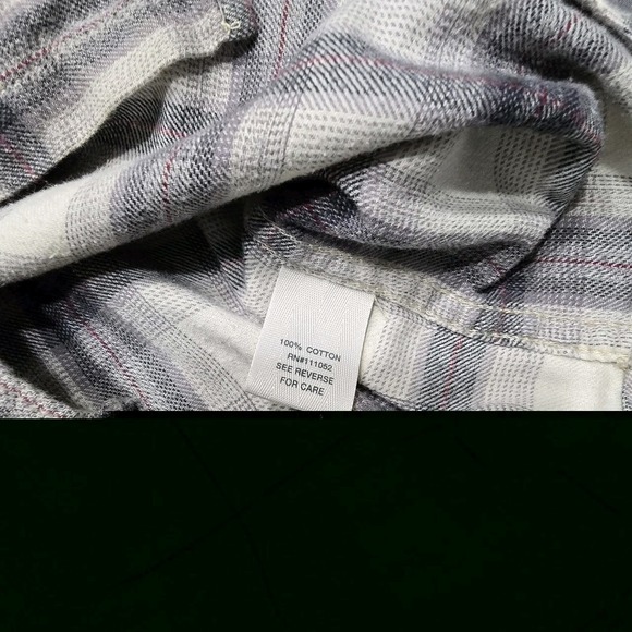 Mudd Flannel Shirt Check Pattern Womens Large - Picture 6 of 13